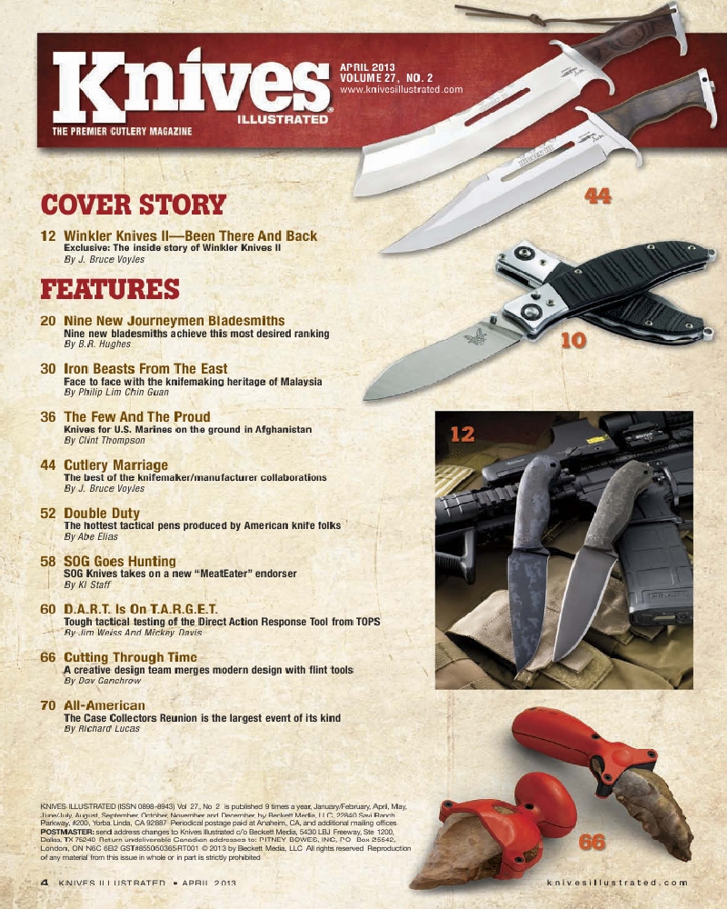 Knives Illustrated 201304